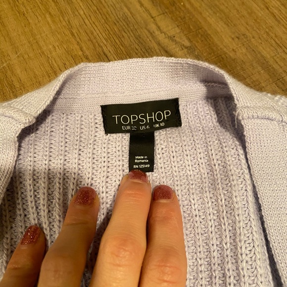 TopShop Ruffle pastel Sweater - Picture 4 of 4